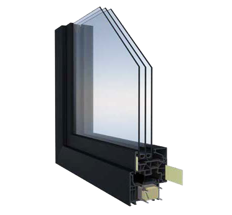 Ventana Elegant Infinity ThermoFibra Rogovent